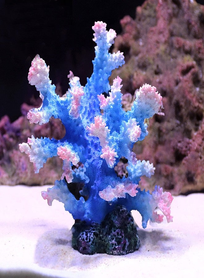 Besimple Aquarium Coral Ornament, Polyresin Coral Decor for Fish Tank Decoration Aquarium Landscape - Image 2